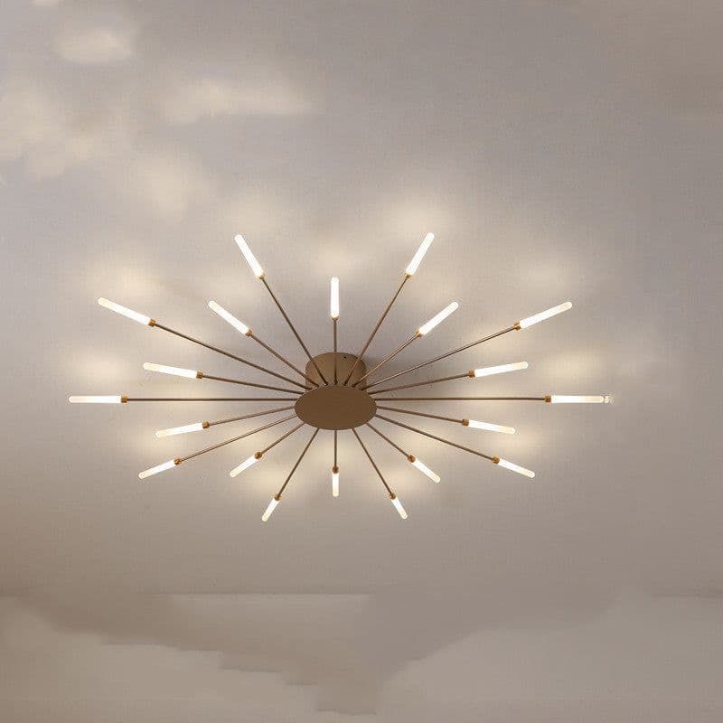 image-Nordic Minimalist Modern Atmosphere Living Room Fireworks Led Ceiling Light
