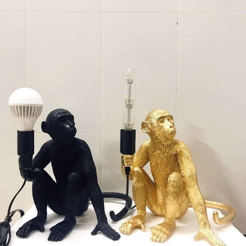 image-Shop Decoration Lights Animal Twine Monkey Chandelier
