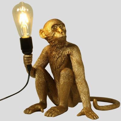image-Shop Decoration Lights Animal Twine Monkey Chandelier