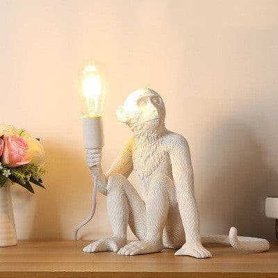 image-Shop Decoration Lights Animal Twine Monkey Chandelier