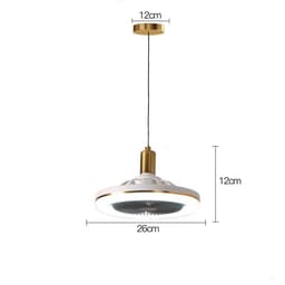 image-Restaurant Bar Modern Simple Small Ceiling Fan Light