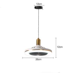 image-Restaurant Bar Modern Simple Small Ceiling Fan Light