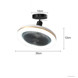 image-Restaurant Bar Modern Simple Small Ceiling Fan Light