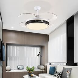 image-Simple One Restaurant Household Ceiling Fan Lighting Ceiling