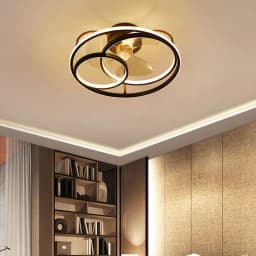 image-Ceiling Fan Lamp Nordic Creative Modern Invisible Chandelier