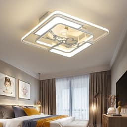 image-Ceiling Fan Light Thin Living Room Bedroom