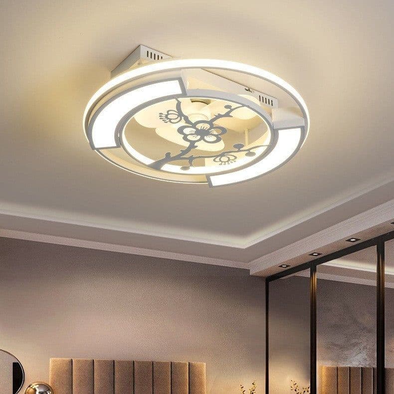 image-Ceiling Fan Light Thin Living Room Bedroom