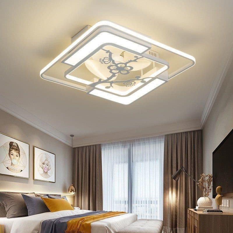 image-Ceiling Fan Light Thin Living Room Bedroom