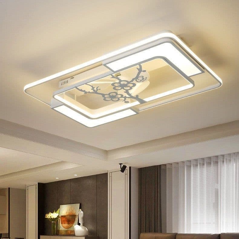 image-Ceiling Fan Light Thin Living Room Bedroom