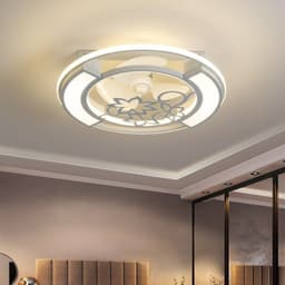 image-Ceiling Fan Light Thin Living Room Bedroom