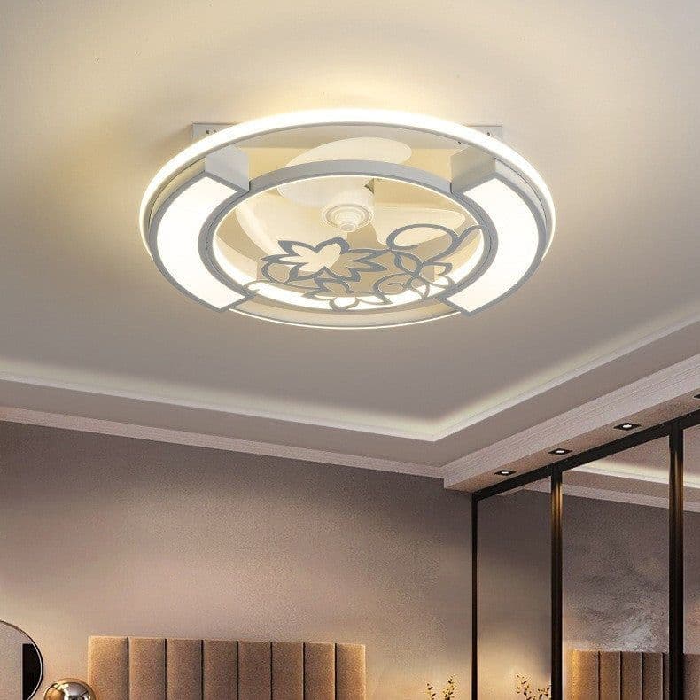 image-Ceiling Fan Light Thin Living Room Bedroom
