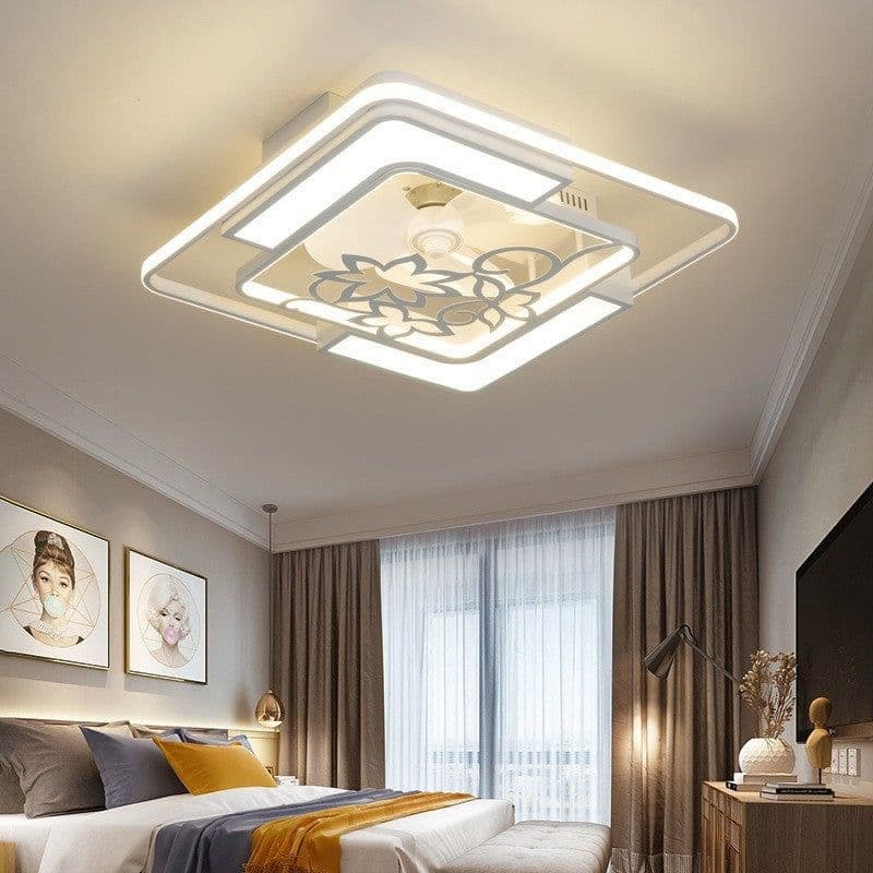 image-Ceiling Fan Light Thin Living Room Bedroom