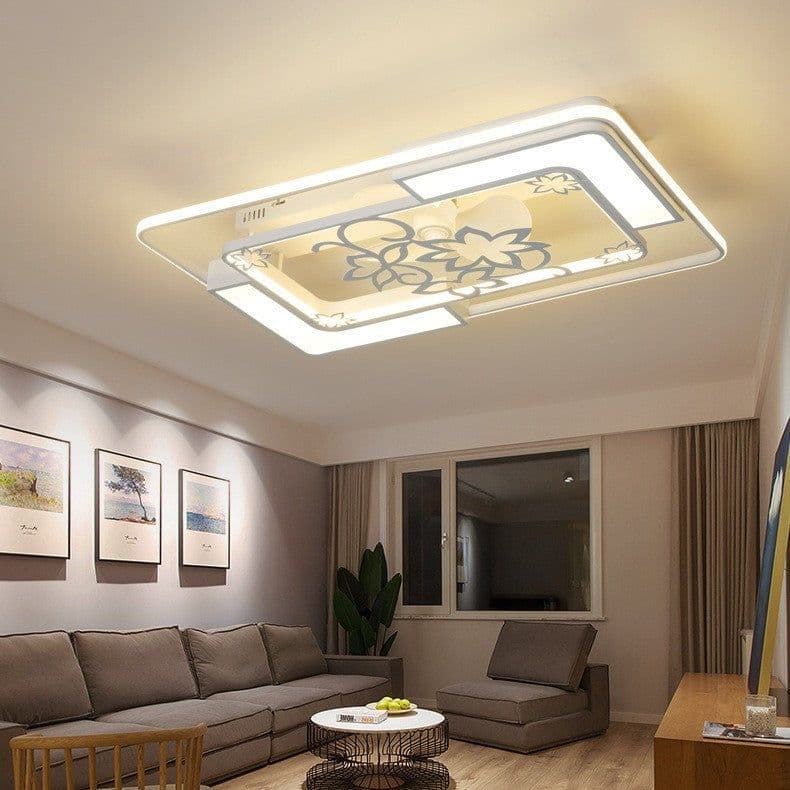 image-Ceiling Fan Light Thin Living Room Bedroom