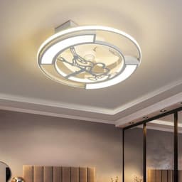 image-Ceiling Fan Light Thin Living Room Bedroom