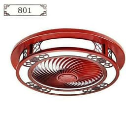 image-Antique Chinese Fan Lamp Bedroom Ceiling