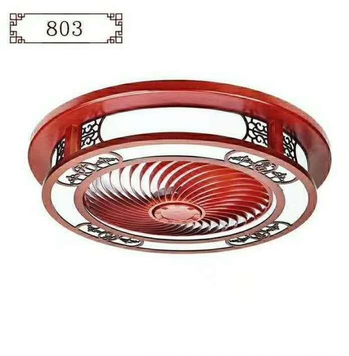 image-Antique Chinese Fan Lamp Bedroom Ceiling
