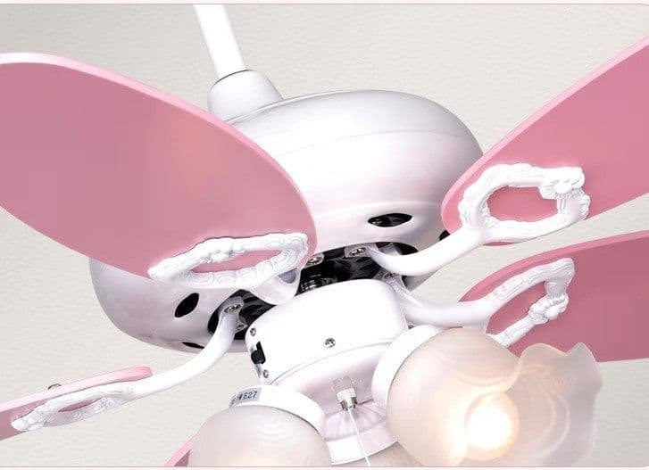 image-Children's Fan Lights Dining Room Ceiling Fan Lights With LED
