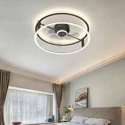 image-Modern Simple Ceiling Electric Fan Lamp