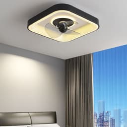 image-Ceiling Suction Household Smart Fan Lamp