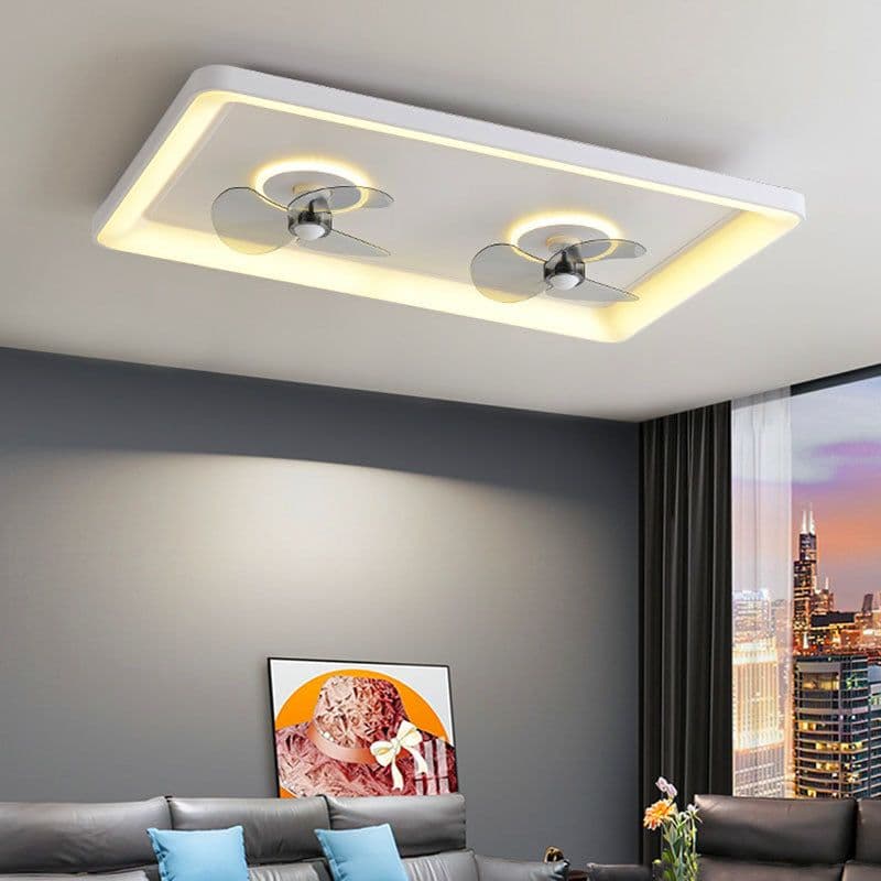 image-Ceiling Suction Household Smart Fan Lamp