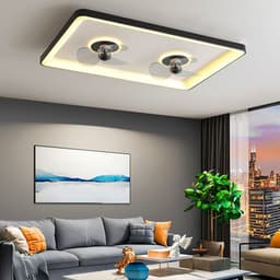 image-Ceiling Suction Household Smart Fan Lamp