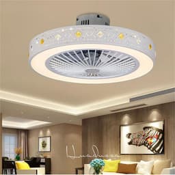 image-Ceiling Fan Light Simple Household Lamps