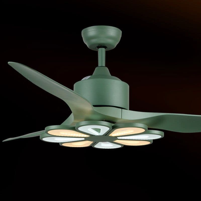 image-Nordic Modern Simple Frequency Conversion Ceiling Fan Light