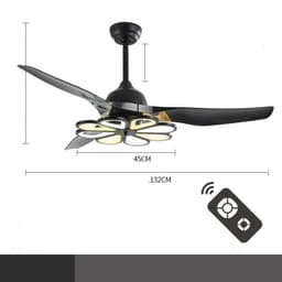 image-Nordic Modern Simple Frequency Conversion Ceiling Fan Light