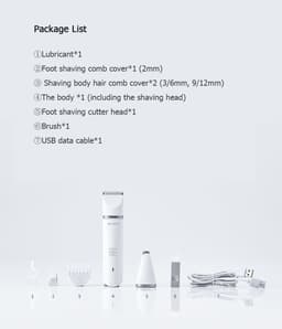 image-Electric Hair Clippers, Shaver, Foot Hair Trimmer, Foot Hair Trimmer, Scissors