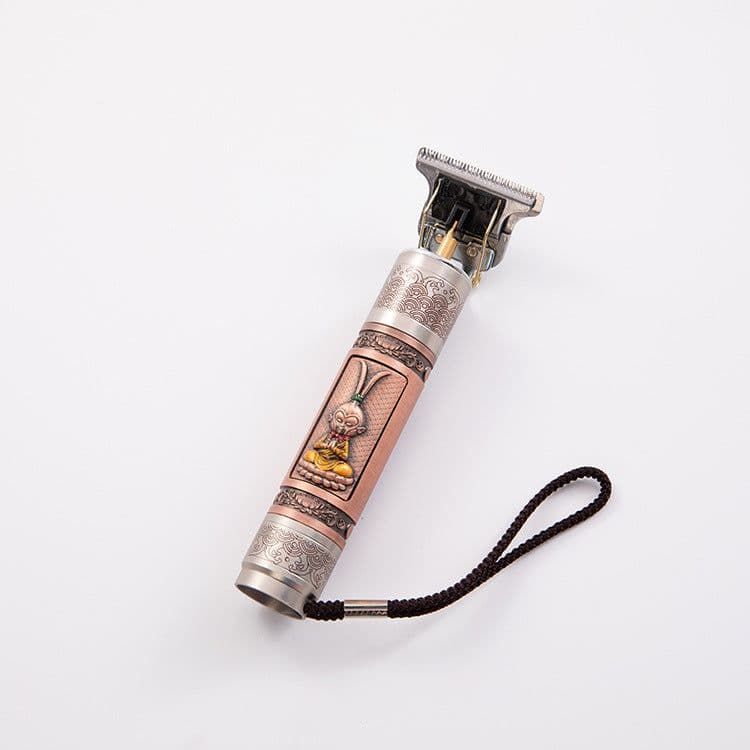 image-Electric Hair Clipper Men's Oil Head Electric Hair Clipper Hair Clipper Set Electric Hair Clipper Buddha Head Retro Household Cross-Border