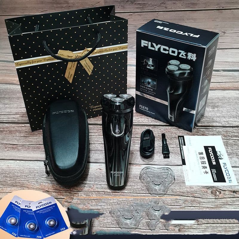 image-Genuine Feike Electric Shaver Shaving Knife Gift Box Packing Birthday Gift Practical For Boyfriend Dad
