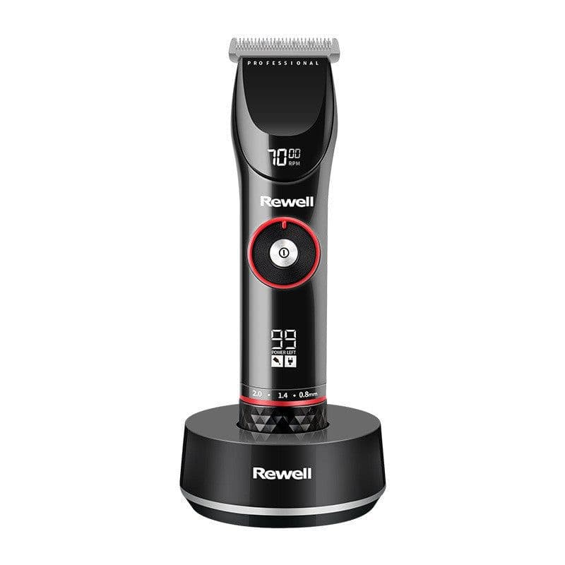 image-Factory Direct Sale Riwei Hairdresser Electric Push Scissors Household Electric Shaver Rechargeable Push Professional Hair Salon