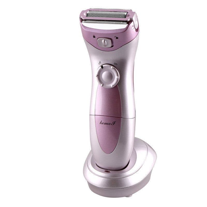 image-Household Rechargeable Waterproof Electric Ladies Hair Razor Plucker Razor