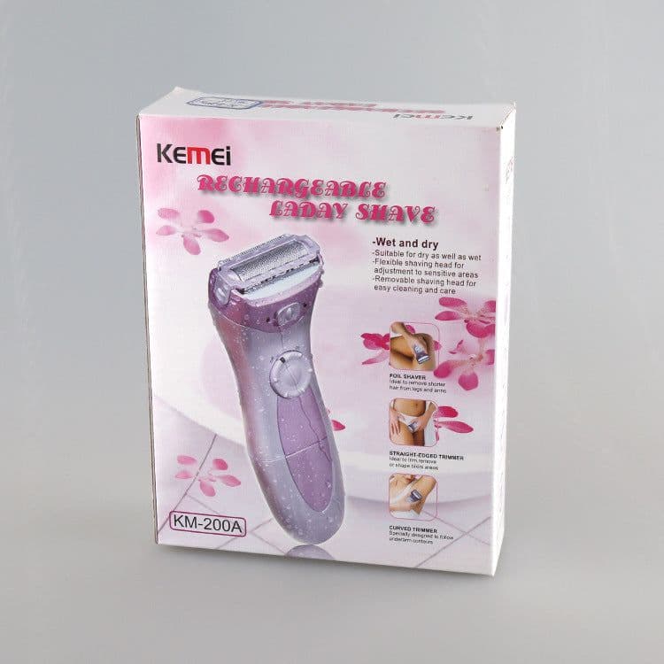 image-Household Rechargeable Waterproof Electric Ladies Hair Razor Plucker Razor