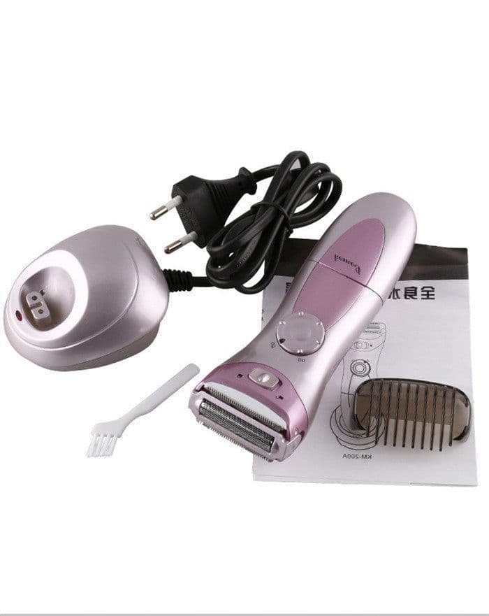 image-Household Rechargeable Waterproof Electric Ladies Hair Razor Plucker Razor