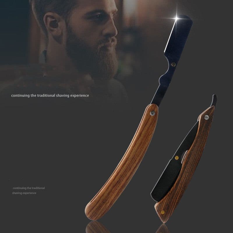 image-Barber Shop Vintage Razor Manual Men'S Hairdressing