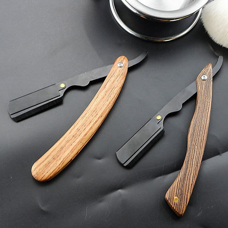 image-Barber Shop Vintage Razor Manual Men'S Hairdressing