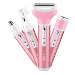 image-Portable 4in1 Multi-Functional Lady Women Rechargeable Shaver Eyebrow Shaping Nose Ear Hair Removal Device Armpit Razor