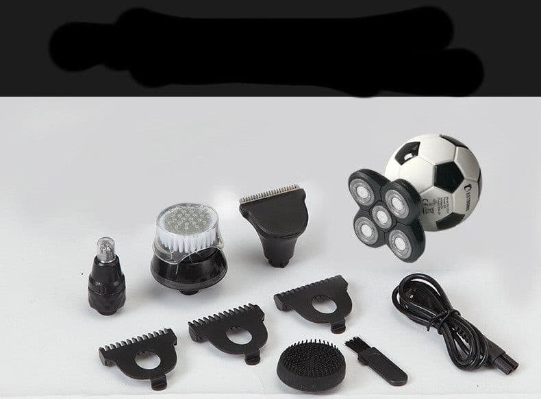 image-Razor High-power Five-blade Razor Multifunctional Electric Cleansing Football Razor
