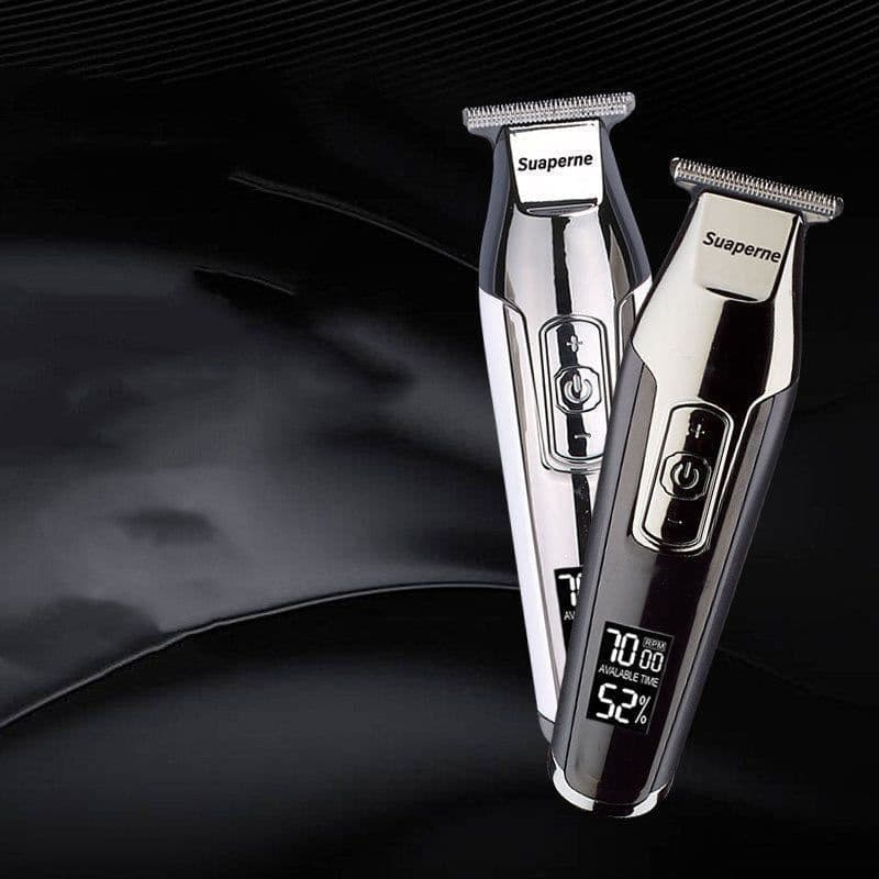 image-Men's Fader Gradient Hair Salon USB Charging Hair Clipper