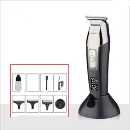 image-Men's Fader Gradient Hair Salon USB Charging Hair Clipper