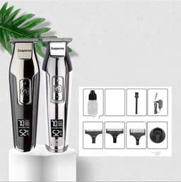 image-Men's Fader Gradient Hair Salon USB Charging Hair Clipper