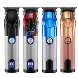 image-LCD Digital Display USB Charging Retro Oil Head Carving Hair Clipper