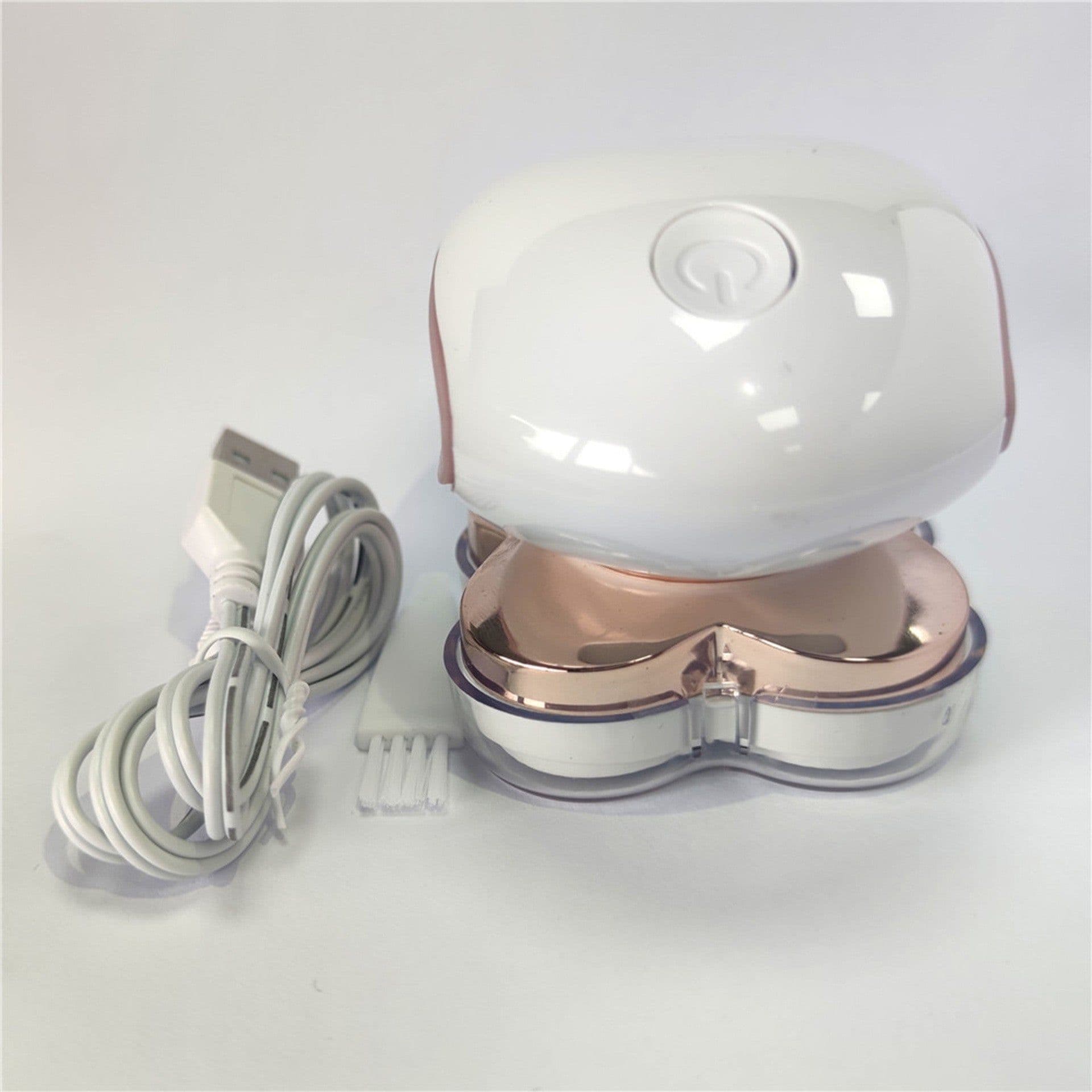 image-Ladies Four Heads 360 Degree Rotating Electric Hair Removal Device