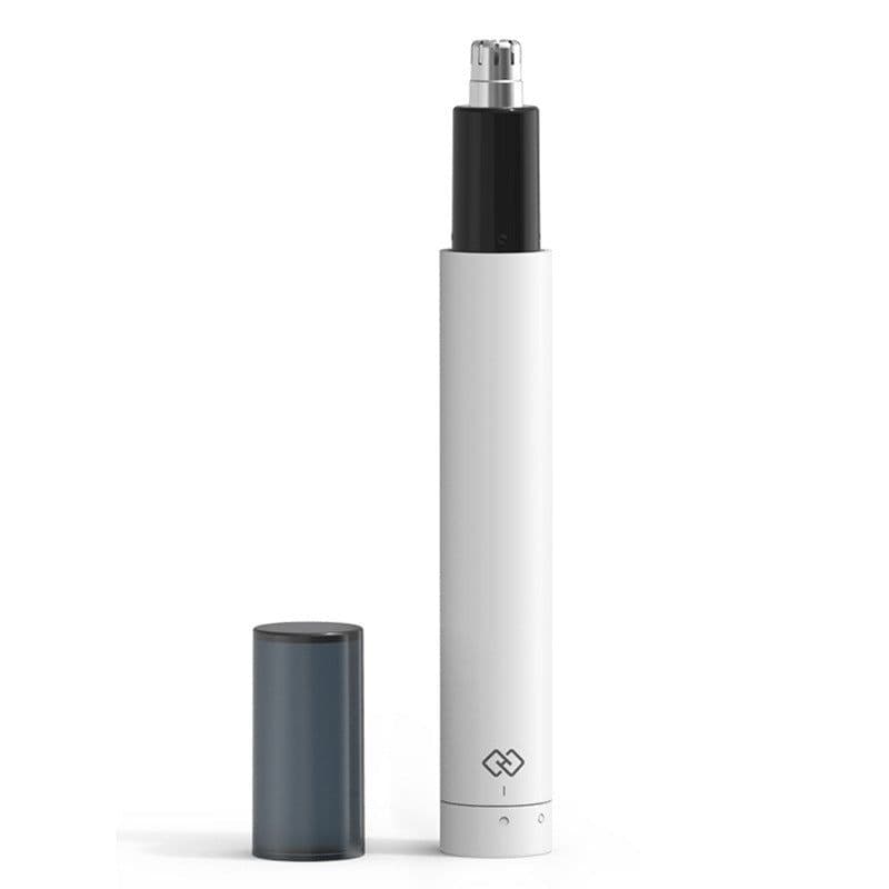 image-White Mini Whole Body Wash Nose Hair Remover Small Portable Nose Hair Trimmer