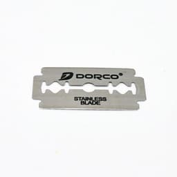 image-Stainless Steel Double-sided Blade Double Edged Shaving Razor Blade Old Fashioned Manual Razor Blade 100 Pieces
