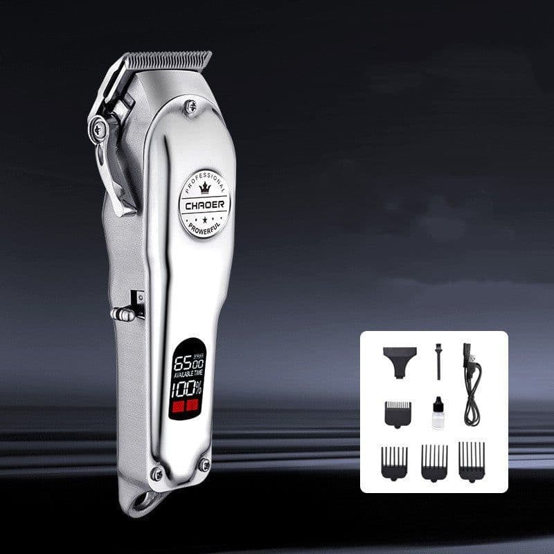 image-Baby Children's Hair Clipper Metal Body Electric Fader Electric Shaving Head