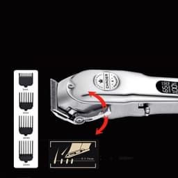 image-Baby Children's Hair Clipper Metal Body Electric Fader Electric Shaving Head