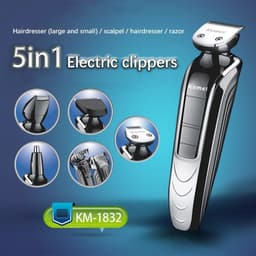 image-5-in-1 Multifunctional Hair Clipper Electric Shaver Nose Hair Device