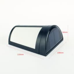 image-Solar Wall Light 6led Outdoor Garden Courtyard Fence Light Control Decorative Landscape Light